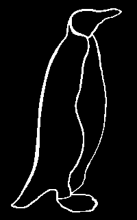 Pinguin Silhouette