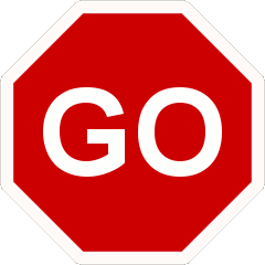GO Schild