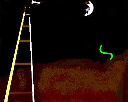 Green Belt Kiaiing at the Moon